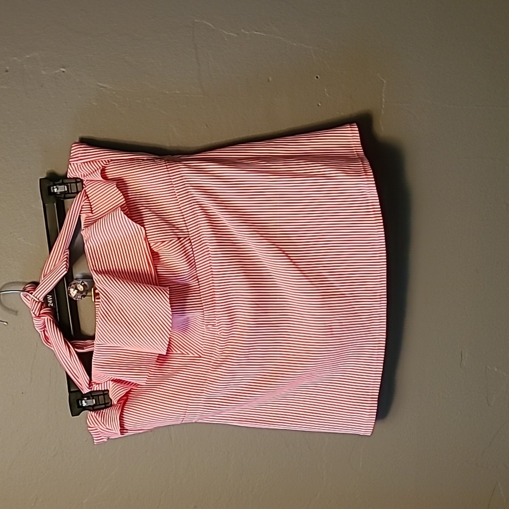 3X Pink and White Jessica Simpson Swim Suit
